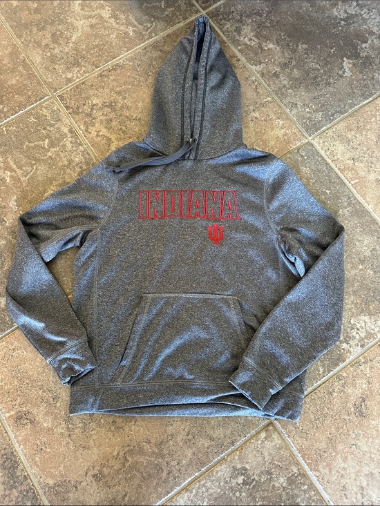 Other - Indiana Girls Gray Hoodie with Red Logo